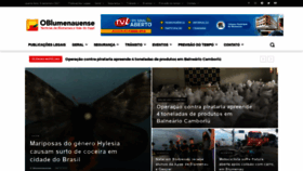 What Oblumenauense.com.br website looked like in 2021 (2 years ago)