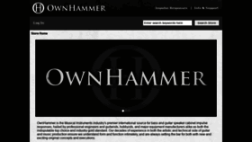 What Ownhammer.com website looked like in 2021 (2 years ago)