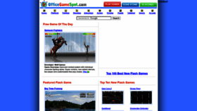 What Officegamespot.com website looked like in 2021 (2 years ago)