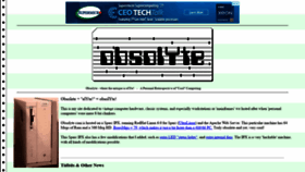 What Obsolyte.com website looked like in 2021 (2 years ago)