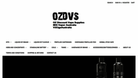 What Ozdvs.com.au website looked like in 2021 (2 years ago)