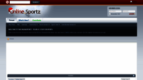 What Onlinesportz.com website looked like in 2021 (2 years ago)