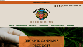 What Oldcobblersfarm.com website looked like in 2021 (2 years ago)