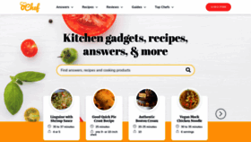 What Ochef.com website looked like in 2021 (2 years ago)