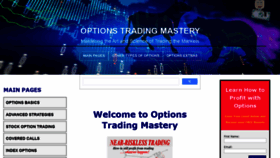 What Options-trading-mastery.com website looked like in 2021 (2 years ago)