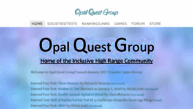 What Opalquestgroup.com website looked like in 2021 (2 years ago)