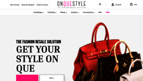 What Onquestyle.com website looked like in 2021 (2 years ago)