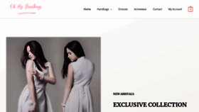 What Ohmyhandbags.com website looked like in 2021 (2 years ago)