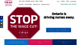 What Ona.org website looked like in 2022 (2 years ago)