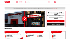What Officedepot.fr website looked like in 2022 (2 years ago)