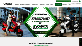 What Okayapower.com website looked like in 2022 (2 years ago)