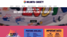 What Oulgbtq.org website looked like in 2022 (2 years ago)
