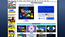 What Oneonlinegames.com website looked like in 2022 (2 years ago)