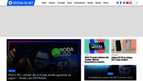 What Oficinadanet.com.br website looked like in 2022 (4 years ago)