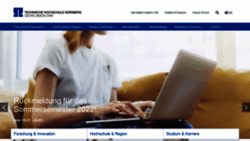 What Ohm-hochschule.de website looked like in 2022 (2 years ago)