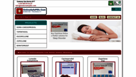 What Onlinesafepills.com website looked like in 2022 (2 years ago)