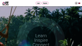 What Onlinetraveltraining.com website looked like in 2022 (2 years ago)