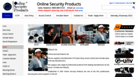 What Onlinesecurityproducts.co.uk website looked like in 2022 (2 years ago)