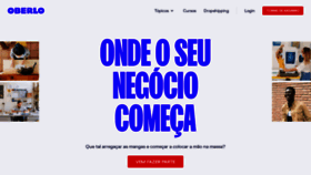 What Oberlo.com.br website looked like in 2022 (2 years ago)