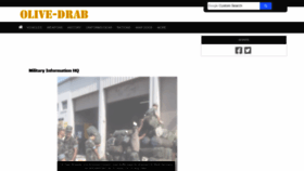 What Olive-drab.com website looked like in 2022 (2 years ago)