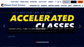 What Orangecoastcollege.edu website looked like in 2022 (2 years ago)