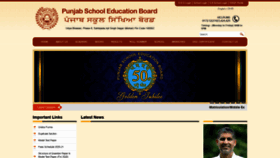 What Old.pseb.ac.in website looked like in 2022 (2 years ago)