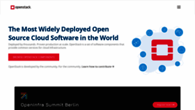 What Openstack.org website looked like in 2022 (3 years ago)