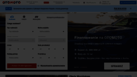 What Otomoto.pl website looked like in 2022 (2 years ago)