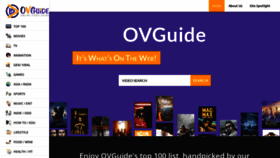 What Ovguide.com website looked like in 2022 (2 years ago)