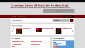 What Ordumutlusonmasaj.com website looked like in 2022 (2 years ago)