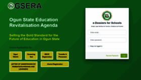 What Ogsera.ogunstate.gov.ng website looked like in 2022 (2 years ago)