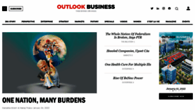 What Outlookbusiness.com website looked like in 2022 (2 years ago)