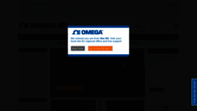 What Omega.co.uk website looked like in 2022 (2 years ago)