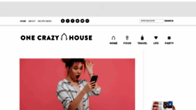 What Onecrazyhouse.com website looked like in 2022 (2 years ago)
