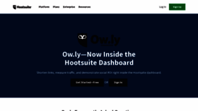 What Ow.ly website looked like in 2022 (2 years ago)