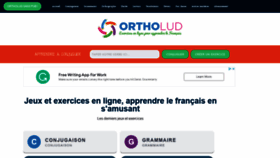 What Ortholud.com website looked like in 2022 (2 years ago)