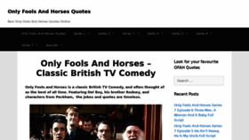 What Onlyfoolsandhorsesquotes.com website looked like in 2022 (2 years ago)
