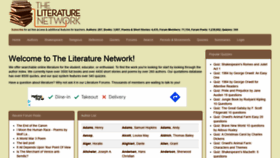 What Online-literature.com website looked like in 2022 (2 years ago)