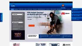 What Online.citibank.co.in website looked like in 2022 (2 years ago)