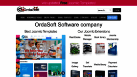 What Ordasoft.com website looked like in 2022 (2 years ago)