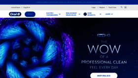 What Oralb.com website looked like in 2022 (2 years ago)