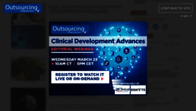 What Outsourcing-pharma.com website looked like in 2022 (2 years ago)