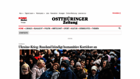 What Otz.de website looked like in 2022 (2 years ago)