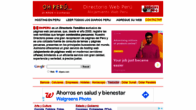 What Ohperu.com website looked like in 2022 (2 years ago)