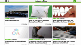 What Otherarticles.com website looked like in 2022 (3 years ago)