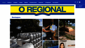 What Oregional.com.br website looked like in 2022 (2 years ago)