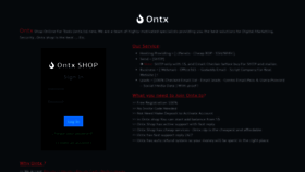 What Ontx.pw website looked like in 2022 (3 years ago)