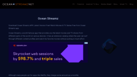 What Oceanstreamz.net website looked like in 2022 (2 years ago)