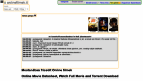 What Onlinefilmek.it website looked like in 2022 (2 years ago)
