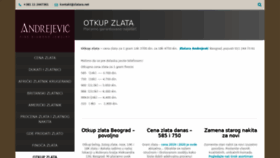 What Otkupzlata.net website looked like in 2022 (2 years ago)